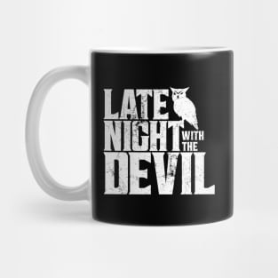 Late Night With The Devil - White Mug